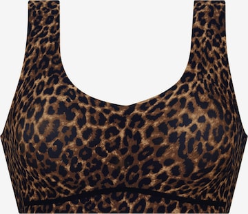 ANITA Bustier Sport-BH in Schwarz: Vorderseite