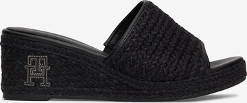 TOMMY HILFIGER Pantolette in Schwarz