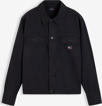 Veste mi-saison 'Essential' Tommy Jeans en noir : devant