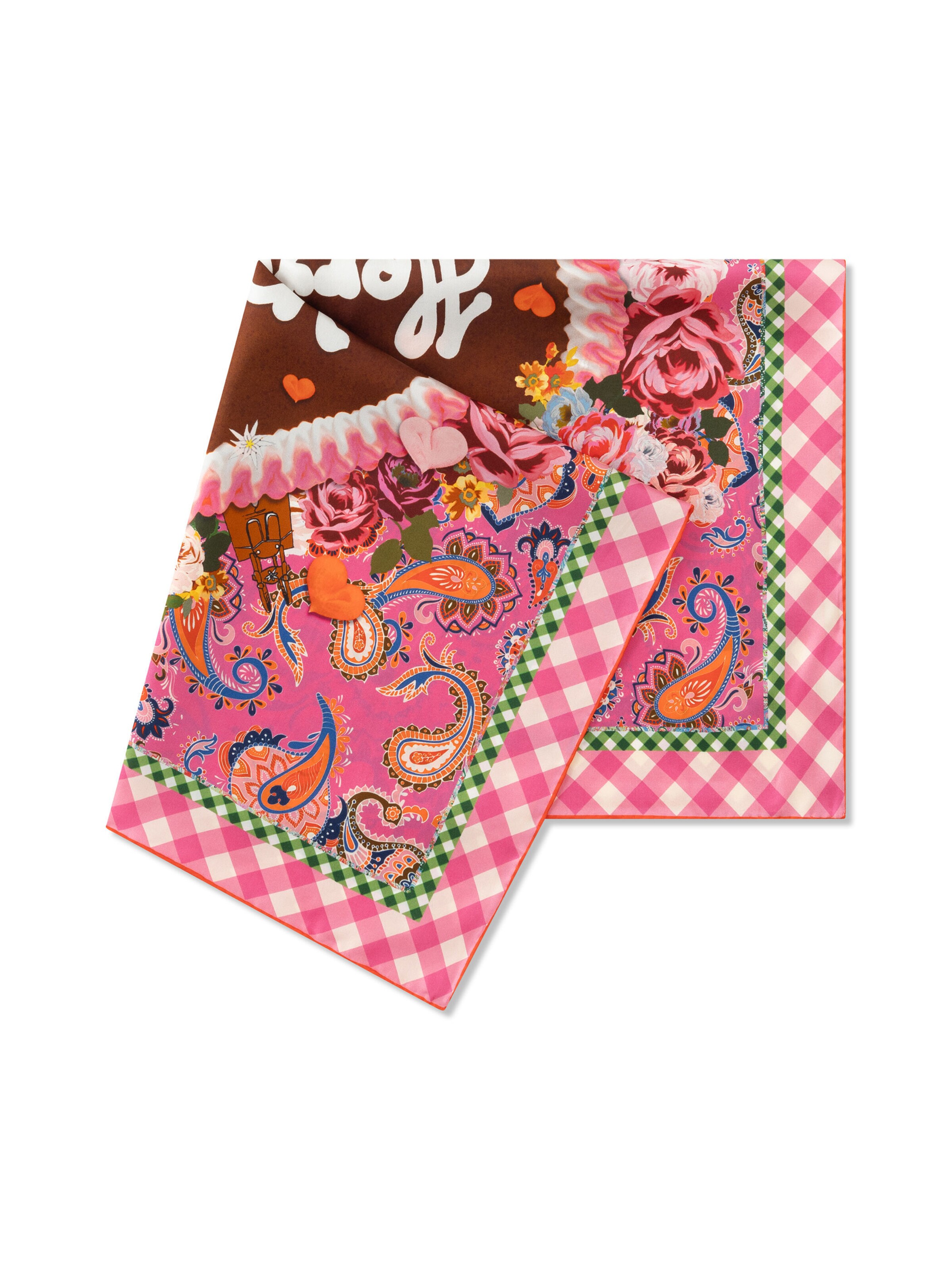 Foulard CODELLO en rose