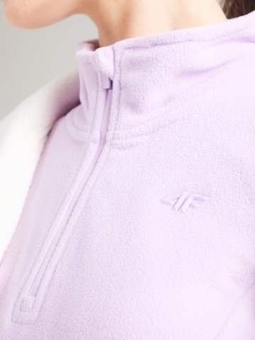4F Спортен пуловер в лилав