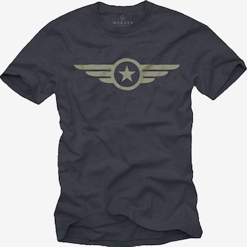 MAKAYA Shirt in Grey: front