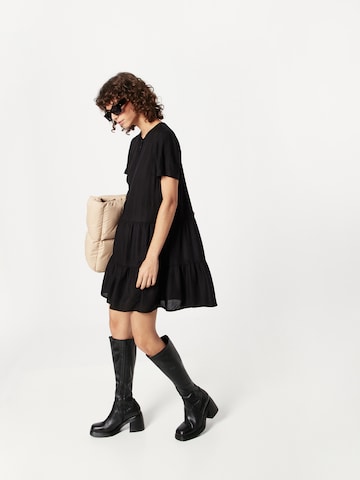 Robe-chemise 'Bumpy' VERO MODA en noir