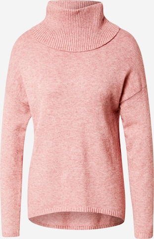 ONLY Sweater 'LEVA' in Pink: front
