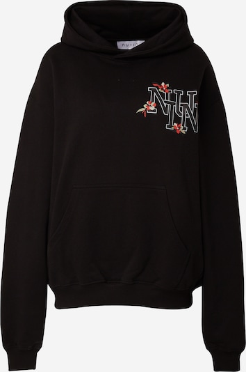 NU-IN Sweatshirt in de kleur Lichtgroen / Rood / Zwart / Wit, Productweergave