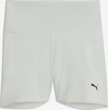 Skinny Pantalon de sport 'Mode' PUMA en vert : devant