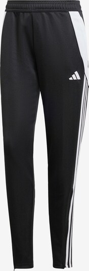 ADIDAS PERFORMANCE Sportbroek 'TIRO 24' in de kleur Zwart / Wit, Productweergave