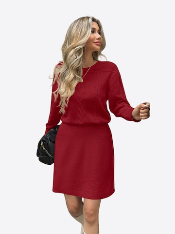 Abito in maglia di Imily Bela in rosso: frontale