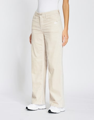 Gang Wide leg Trousers in Beige: front
