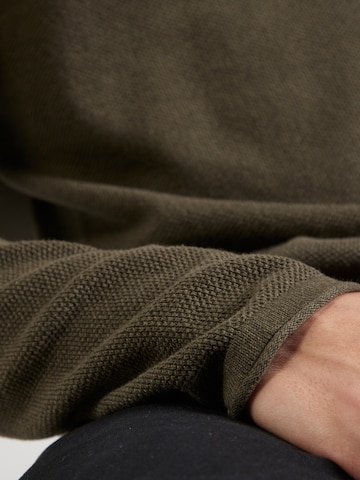 JACK & JONES Средняя посадка Свитер 'JJEHill' в Зеленый
