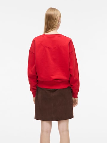 Sweat-shirt ROUGE EDIT en rouge