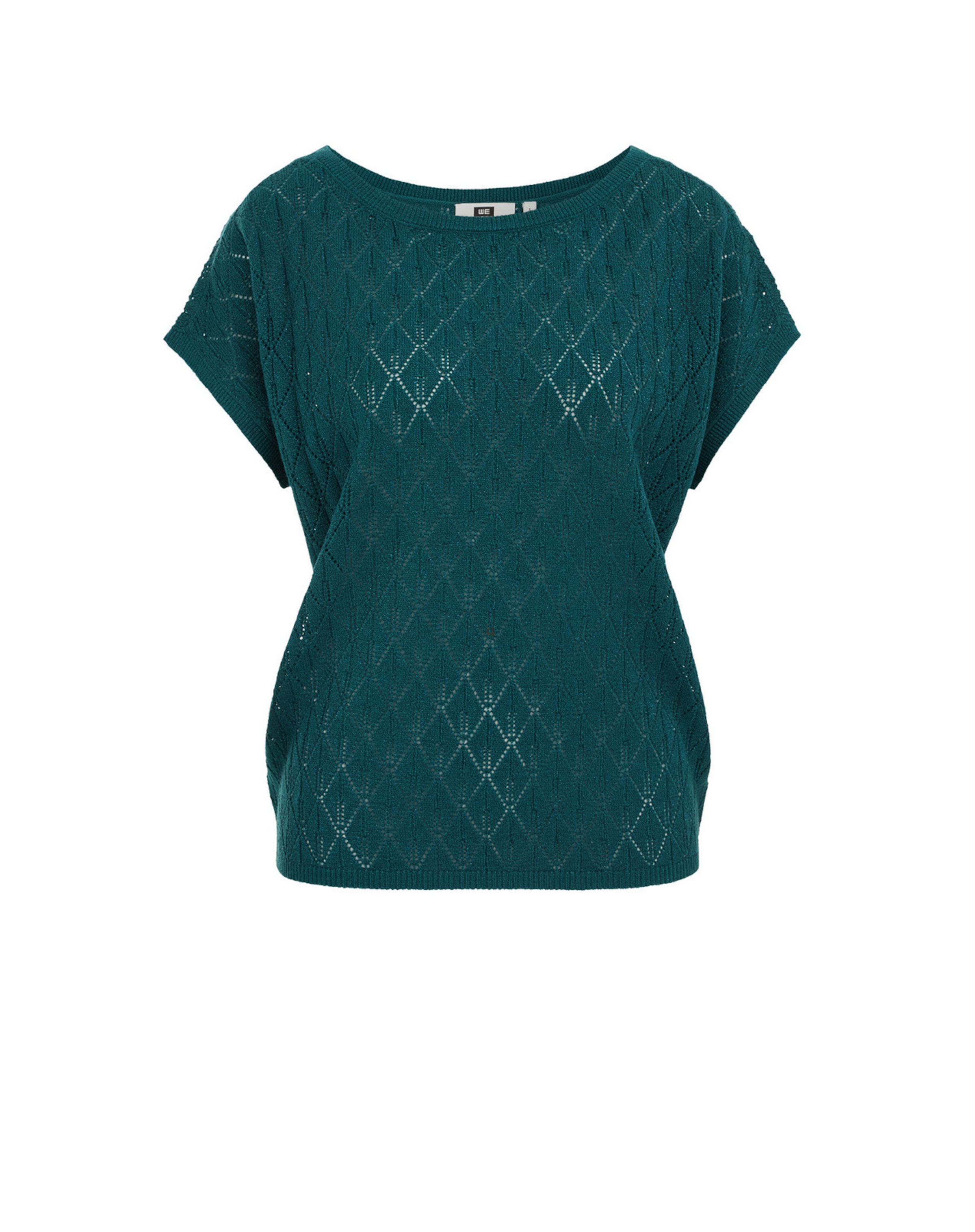 WE Fashion Trui in Groen: voorkant