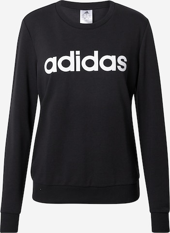 ADIDAS SPORTSWEAR Athletic Sweatshirt in Black: front