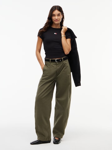 Tommy Jeans - Bailarinas con hebilla en negro