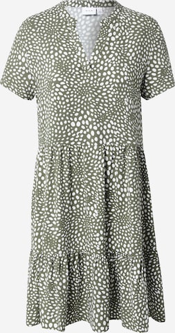 VILA Shirt Dress in Green: front