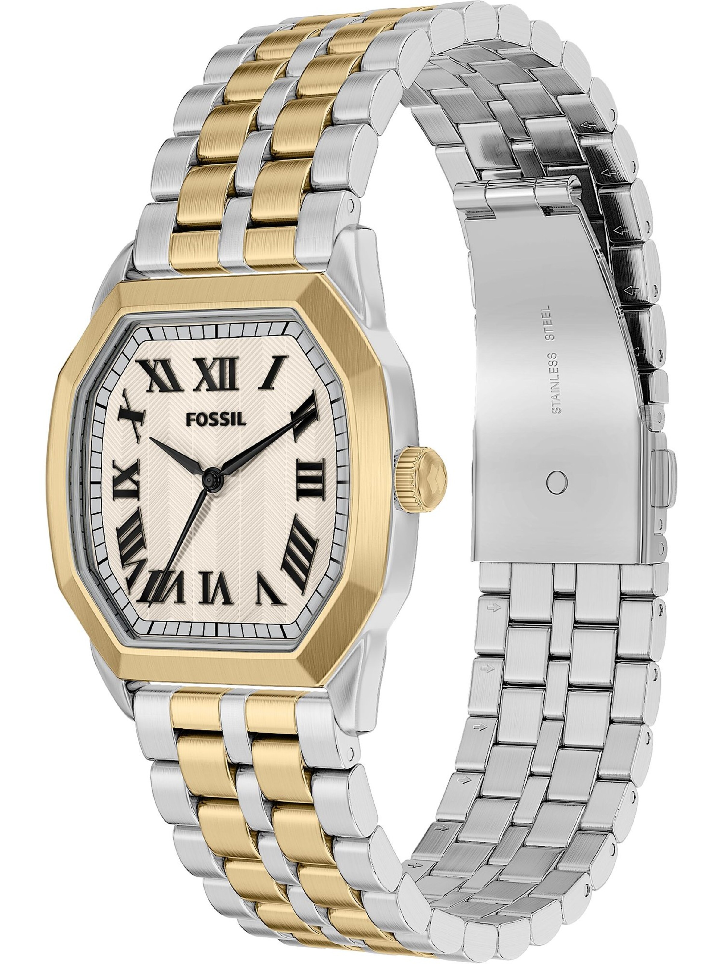 FOSSIL Analogové hodinky – zlatá