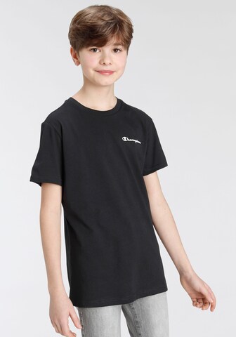 Champion Authentic Athletic Apparel Shirt in Zwart: voorkant