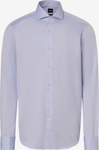 BOSS Hemd 'JOE' in Blau: Vorderseite