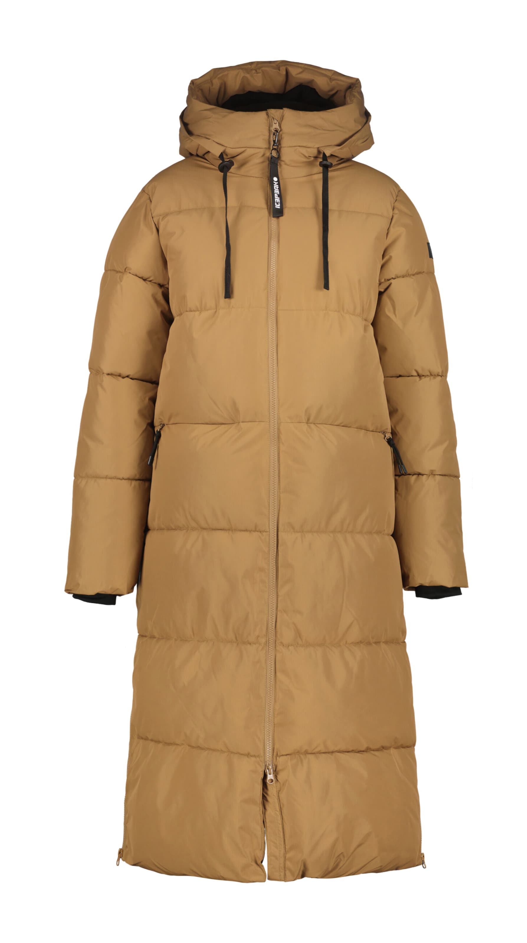 ICEPEAK Udendørsfrakke 'Addia' i brun: forside