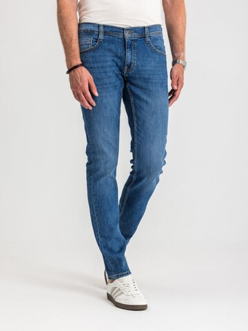 Tapered Jeans di MUSTANG in blu