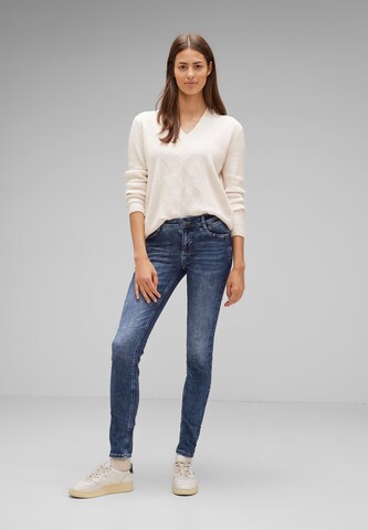 Coupe slim Jean STREET ONE en bleu