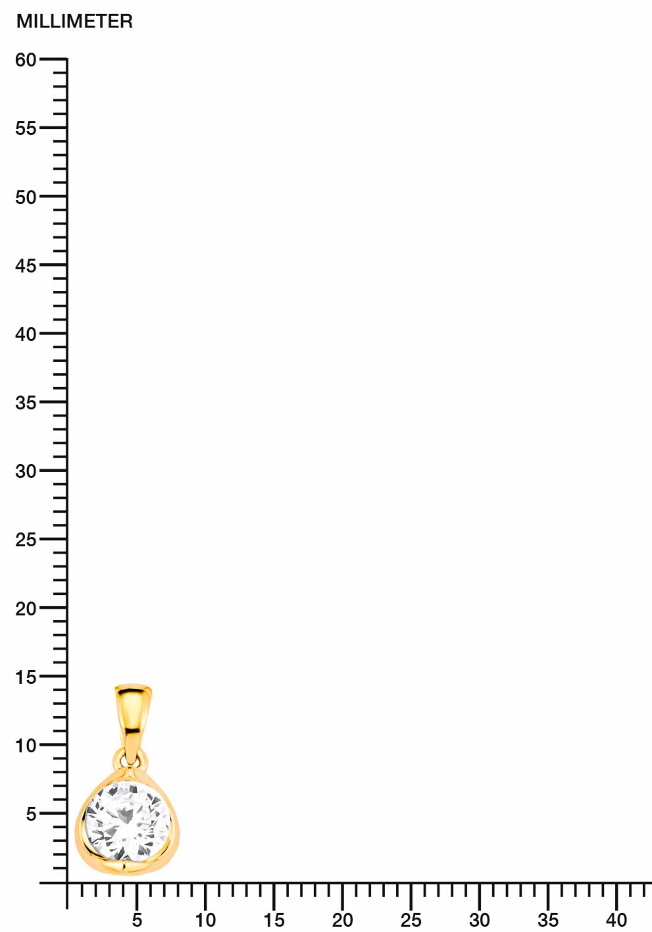 AMOR Necklace in Gold