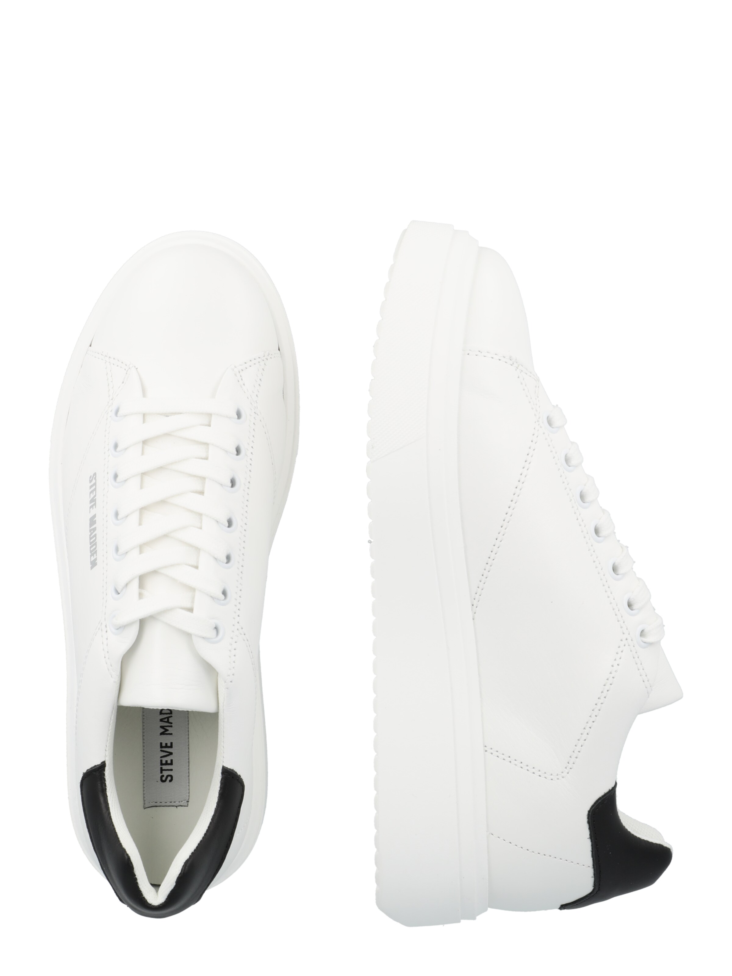 STEVE MADDEN Rövid szárú sportcipők 'FYNNER' - fehér