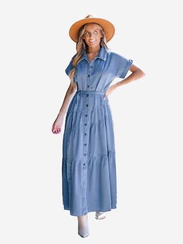 Cupshe Sommerkleid in Blau: Vorderseite