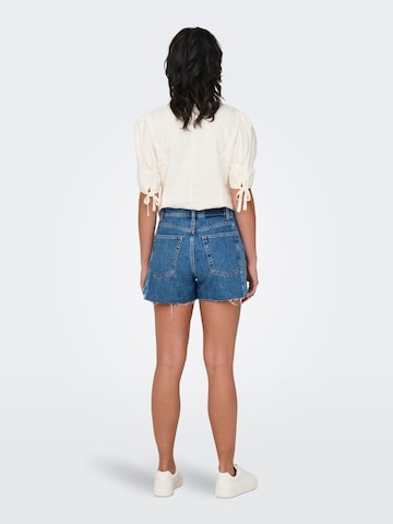 ONLY Regular Jeans 'CARLY' in Blauw