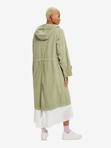 ESPRIT Between-Seasons Coat in Green