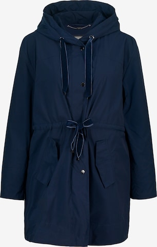 Ulla Popken Between-Season Jacket in Blue: front