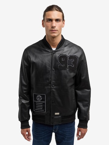 Veste mi-saison 'CAMPOS' BRUNO BANANI en noir : devant