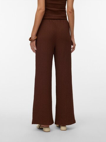 brūns VERO MODA Platas staras Bikses 'VMANITA'