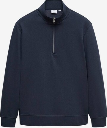 MANGO MAN Sweatshirt 'Winny' in Blue: front