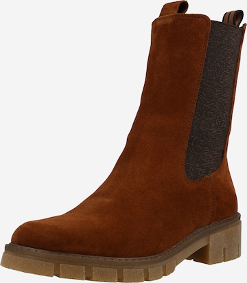 ARA Chelsea boots 'DOVER' i brun: framsida