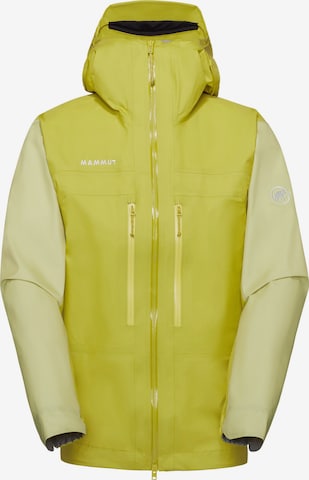 MAMMUT Outdoorjacke in Gelb: Vorderseite