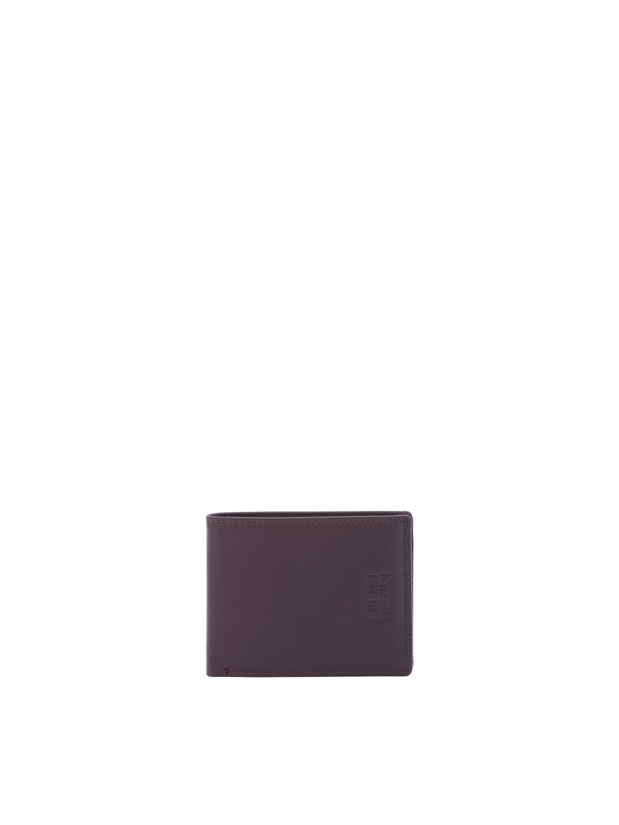 Portamonete di Coveri Collection in marrone: frontale