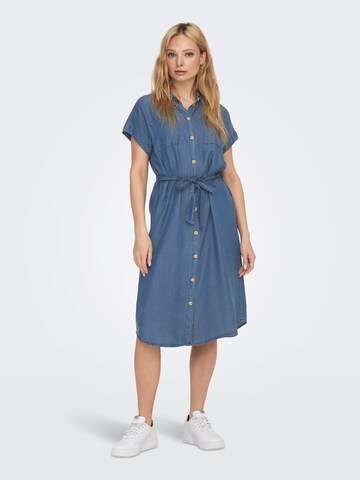 ONLY Shirt dress 'Pema' in Blue