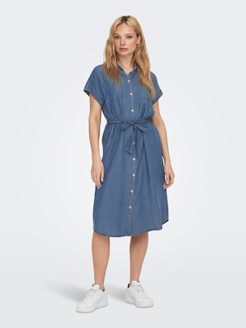Robe-chemise 'Pema' ONLY en bleu