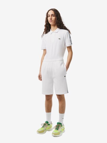 LACOSTE Regular Broek in Wit