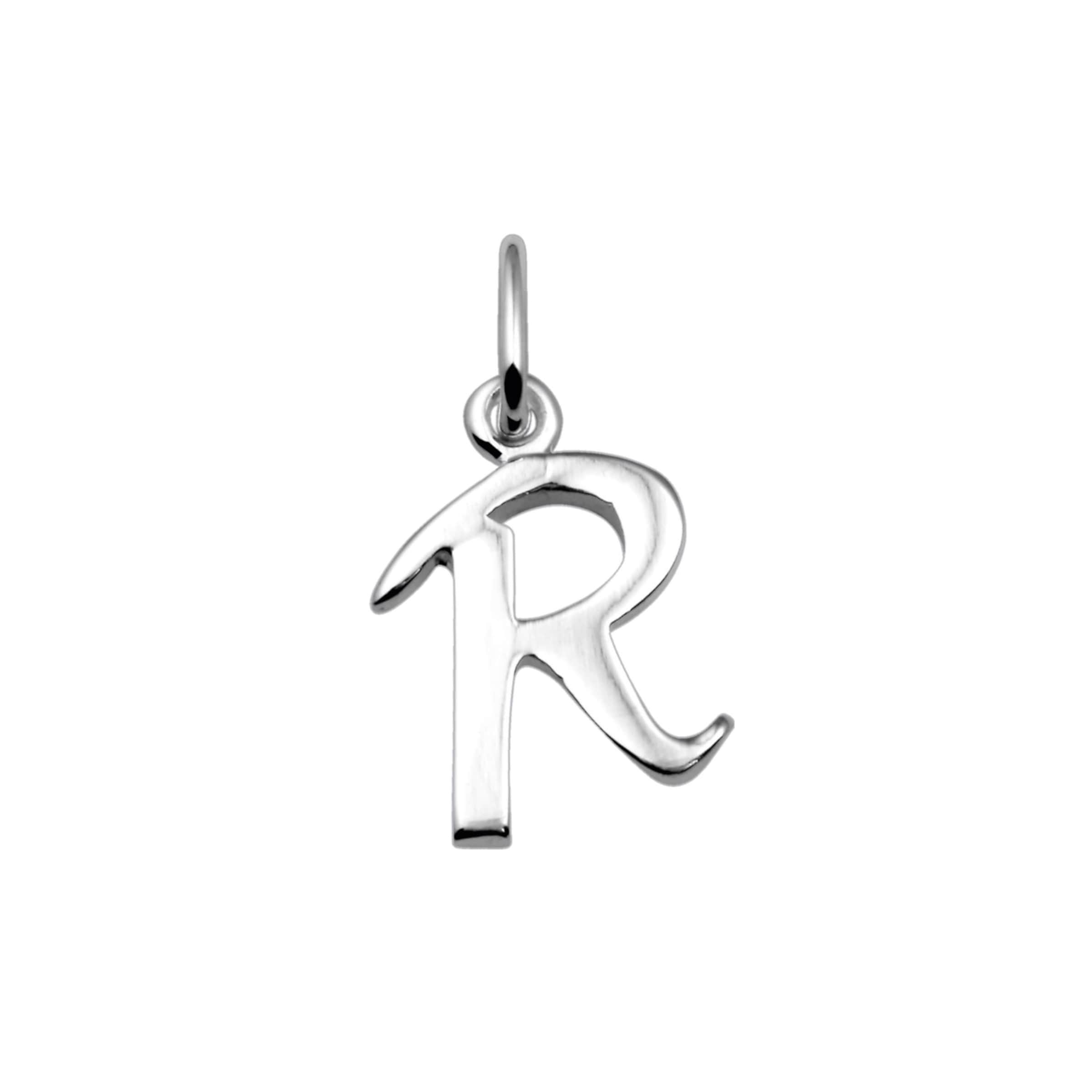 Lucardi Pendant 'Basic' in Silver: front