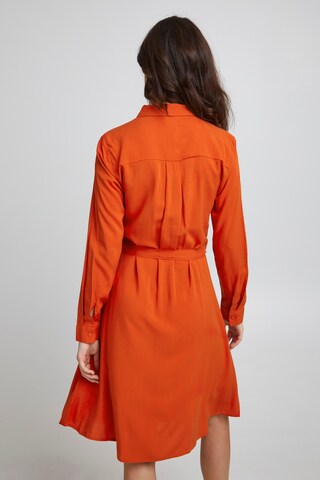 ICHI Blusenkleid 'IHMAIN' in Orange