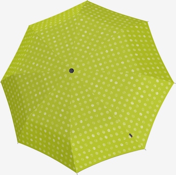 KNIRPS Paraplu 'Duomatic A.200 ' in Groen: voorkant