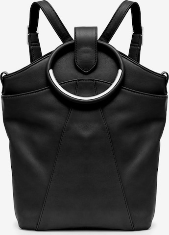 Gretchen Backpack 'Maple Metal' in Black: front