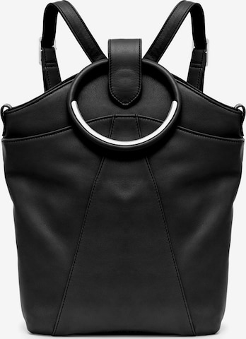 Gretchen Backpack 'Maple Metal' in Black: front