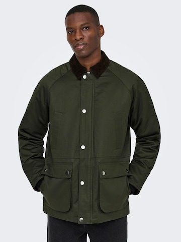 Only & Sons - Parca de invierno '22034876' en verde