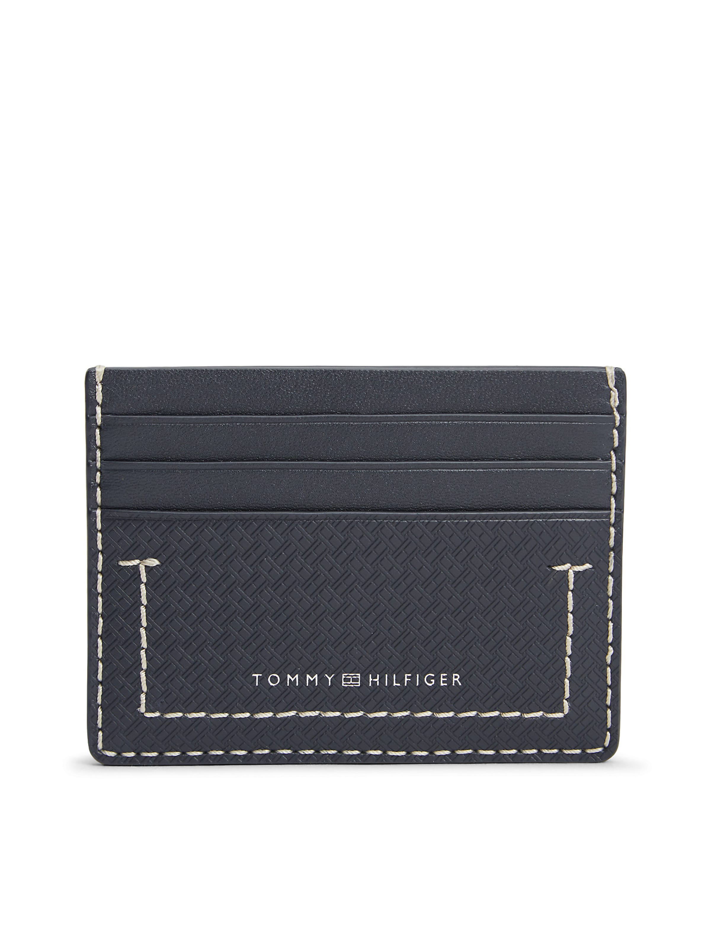TOMMY HILFIGER Kartenetui in Blau: Vorderseite