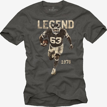 MAKAYA Shirt in Grey: front