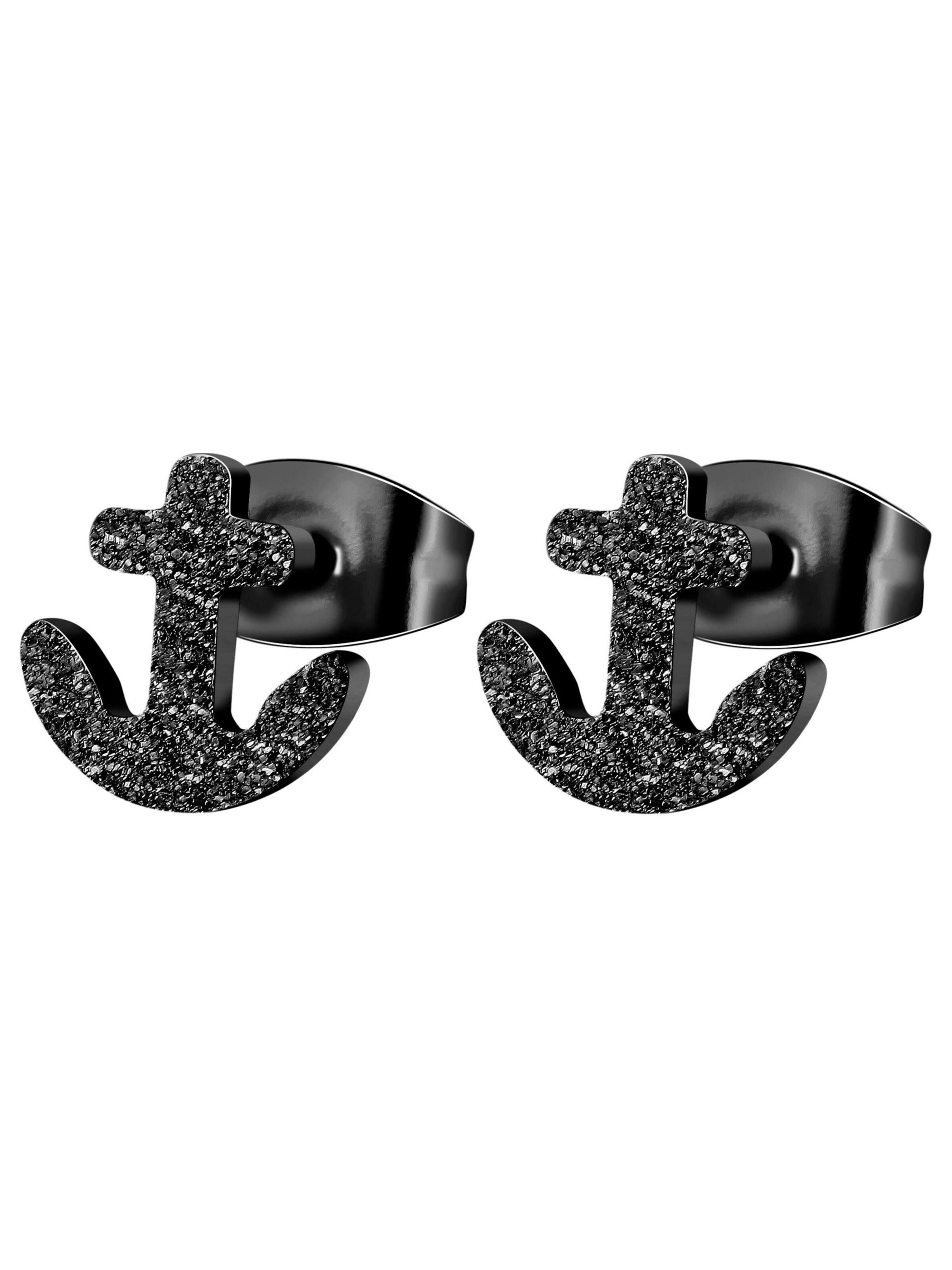 Akzent Earrings 'Anais, hautverträglich' in Black