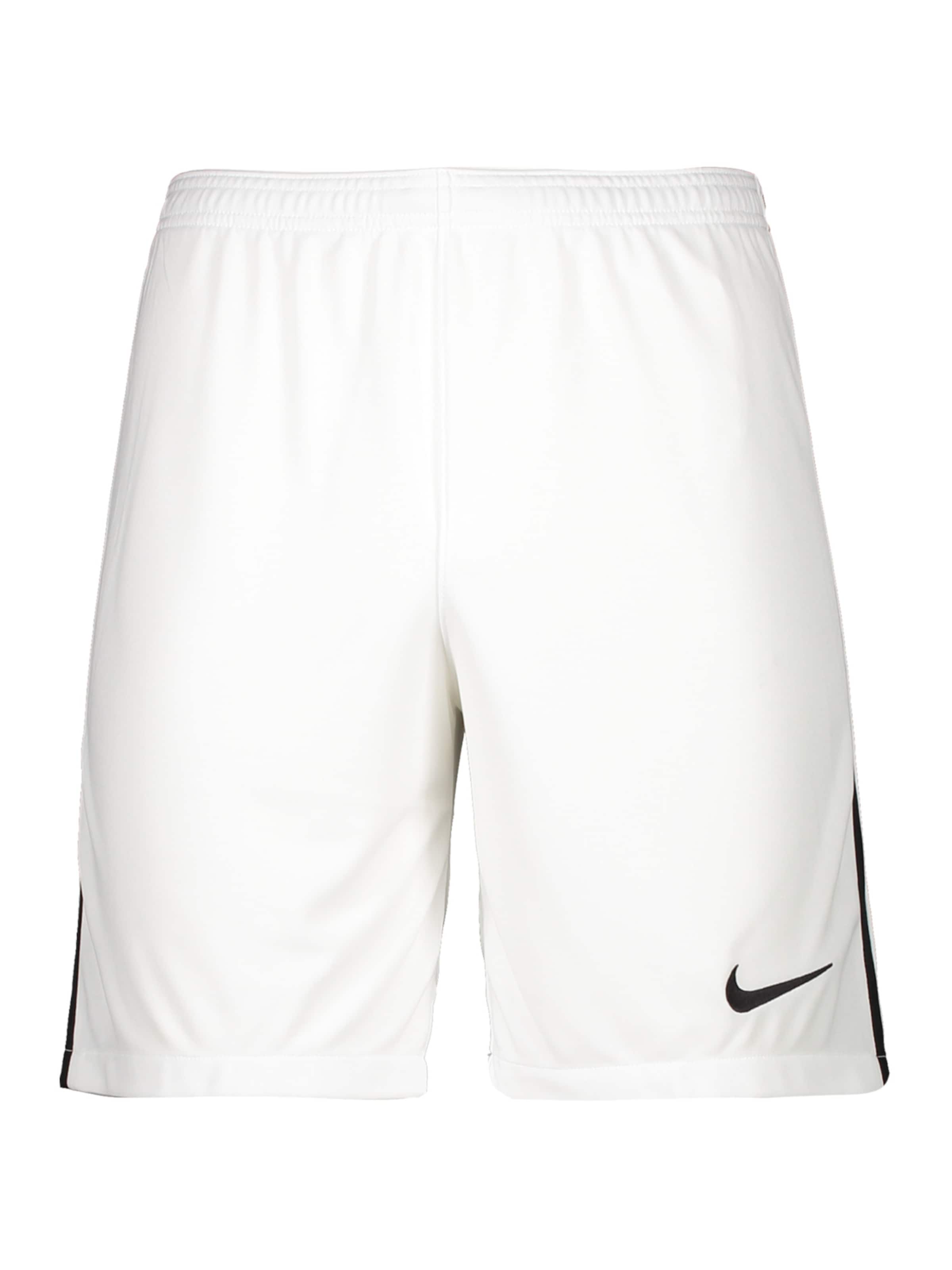 NIKE Regular Workout Pants 'League III' in White: front